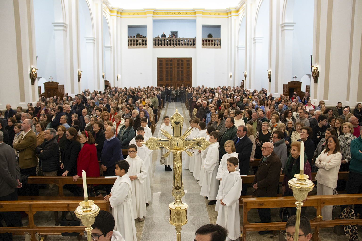 Campo de Criptana reabrió el templo parroquial