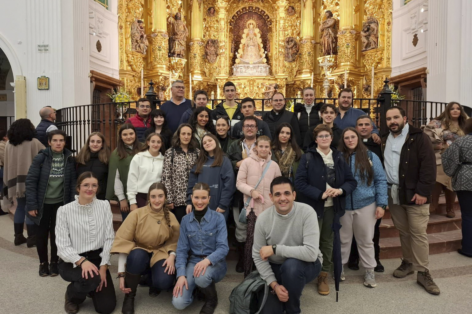 Más de cincuenta jóvenes peregrinaron al Rocío