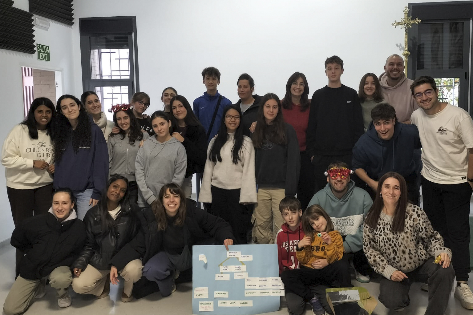 Convivencia de JOC por Navidad