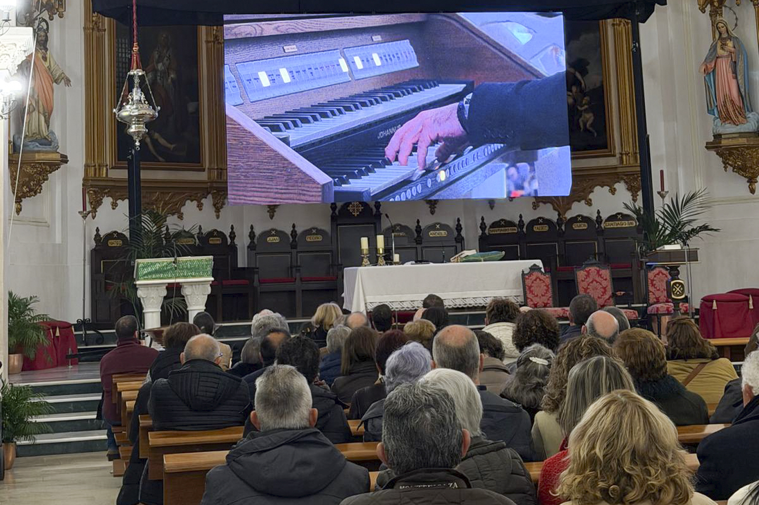 Un nuevo órgano en la parroquia de Moral
