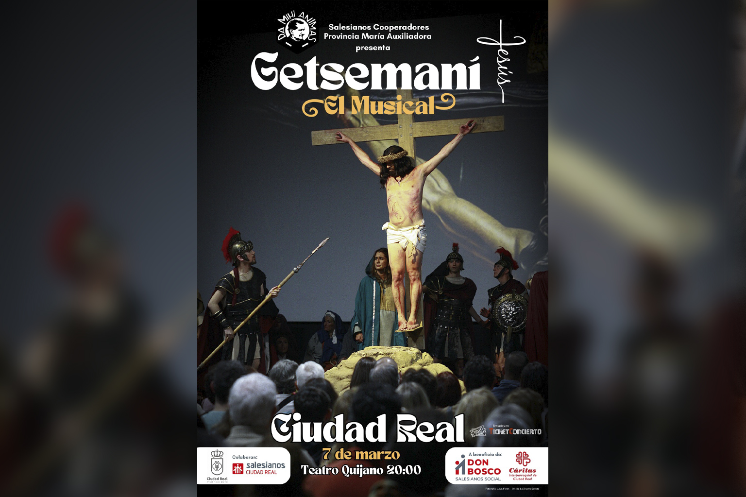 El musical «Getsemaní» en el Teatro Quijano