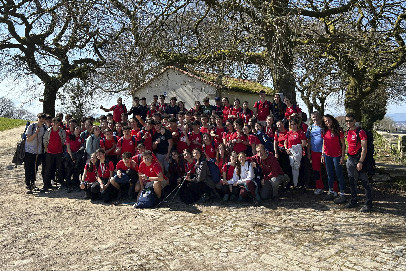 Alumnos de Religión peregrinaron a Santiago