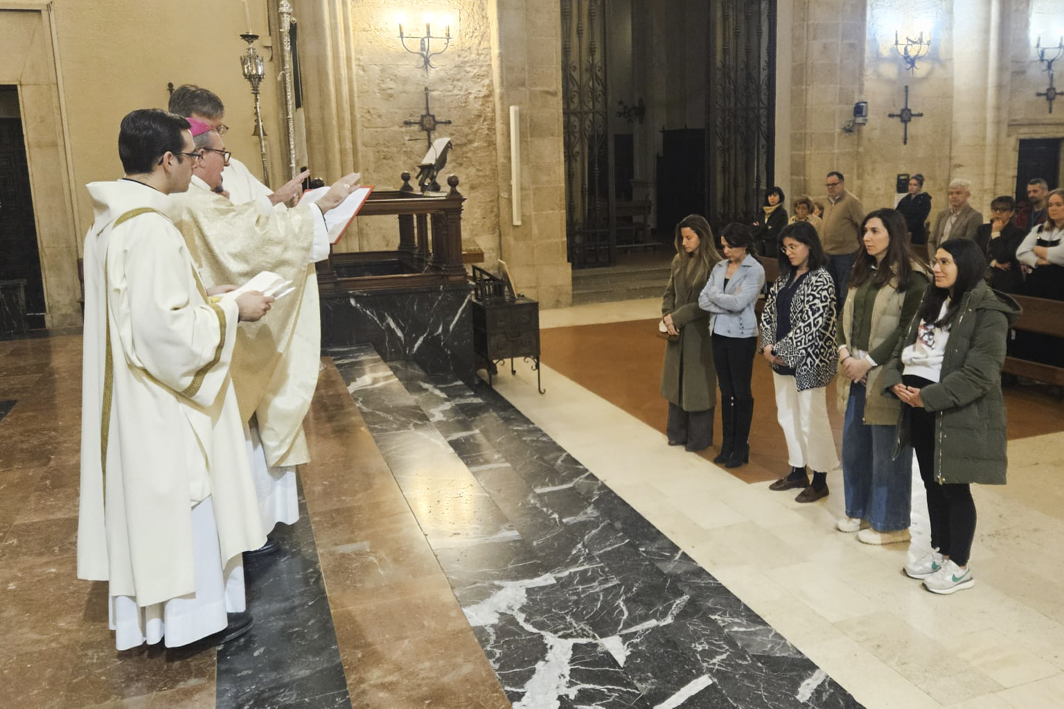Bendición de embarazadas en la Jornada por la Vida