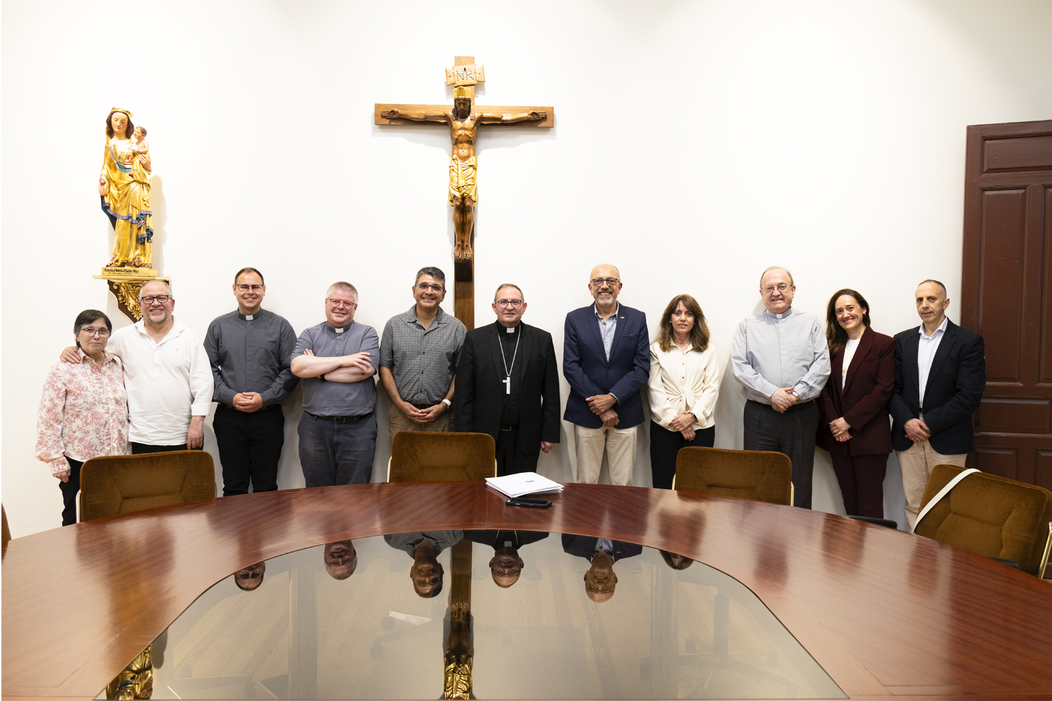 El obispo recibió a los Equipos de Nuestra Señora