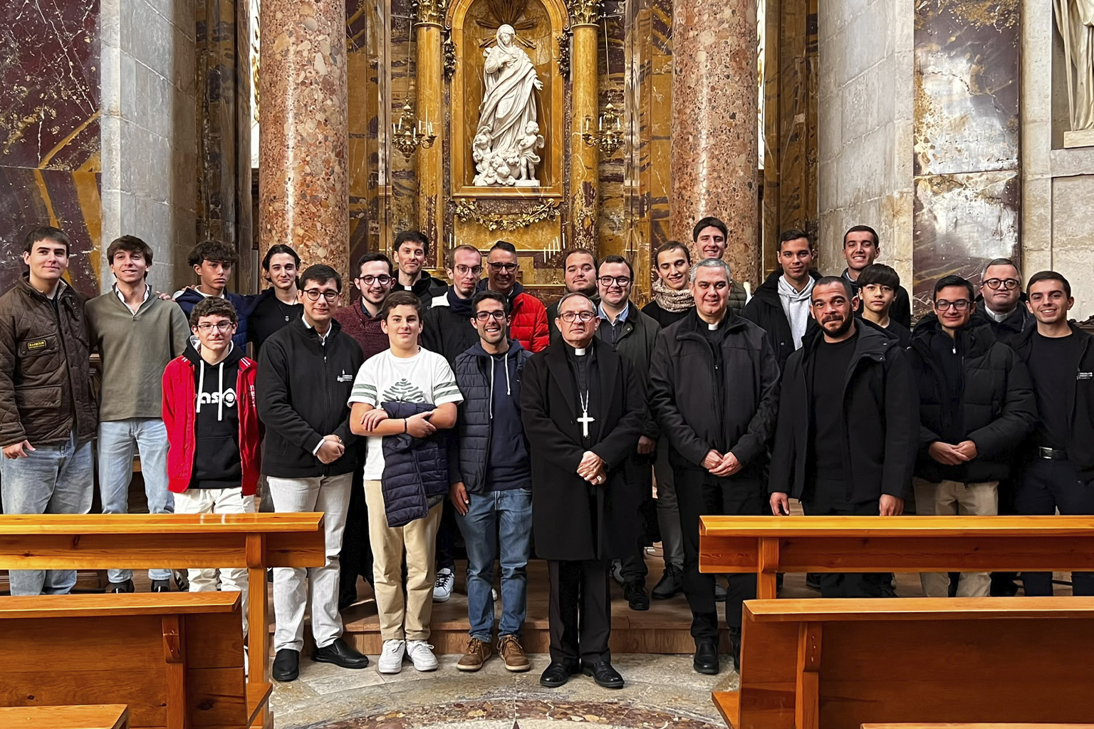Visita del Seminario Mayor a Soria