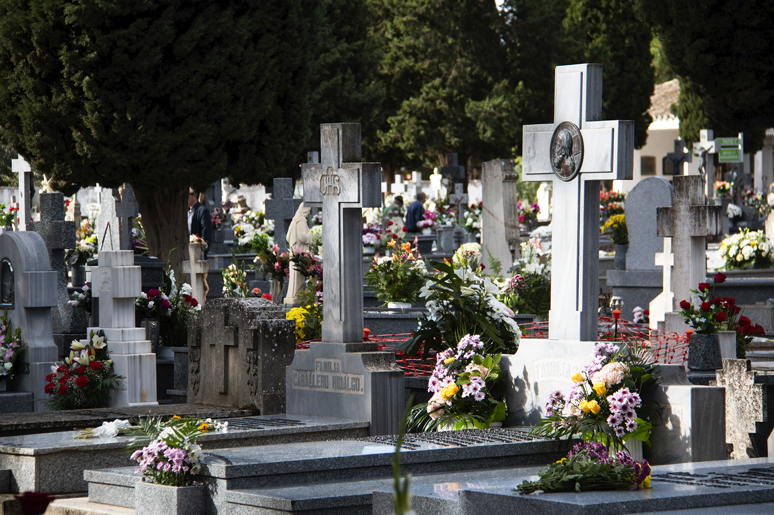 Misa en el cementerio de Ciudad Real el 2 de noviembre
